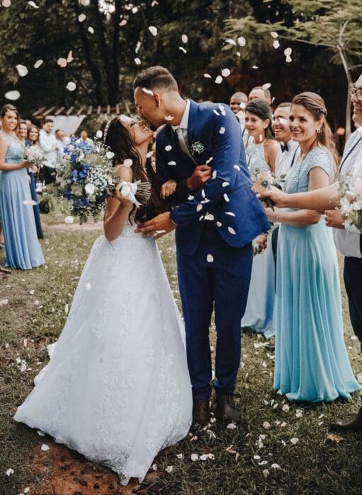 sustainable wedding confetti