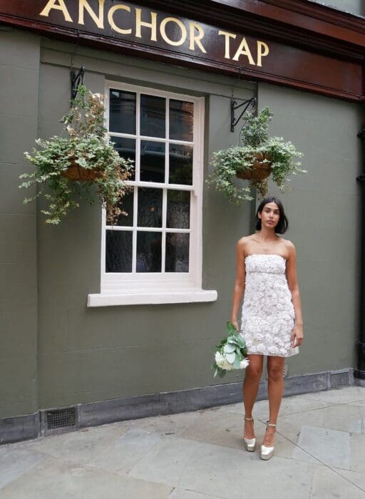 the loop wedding dress