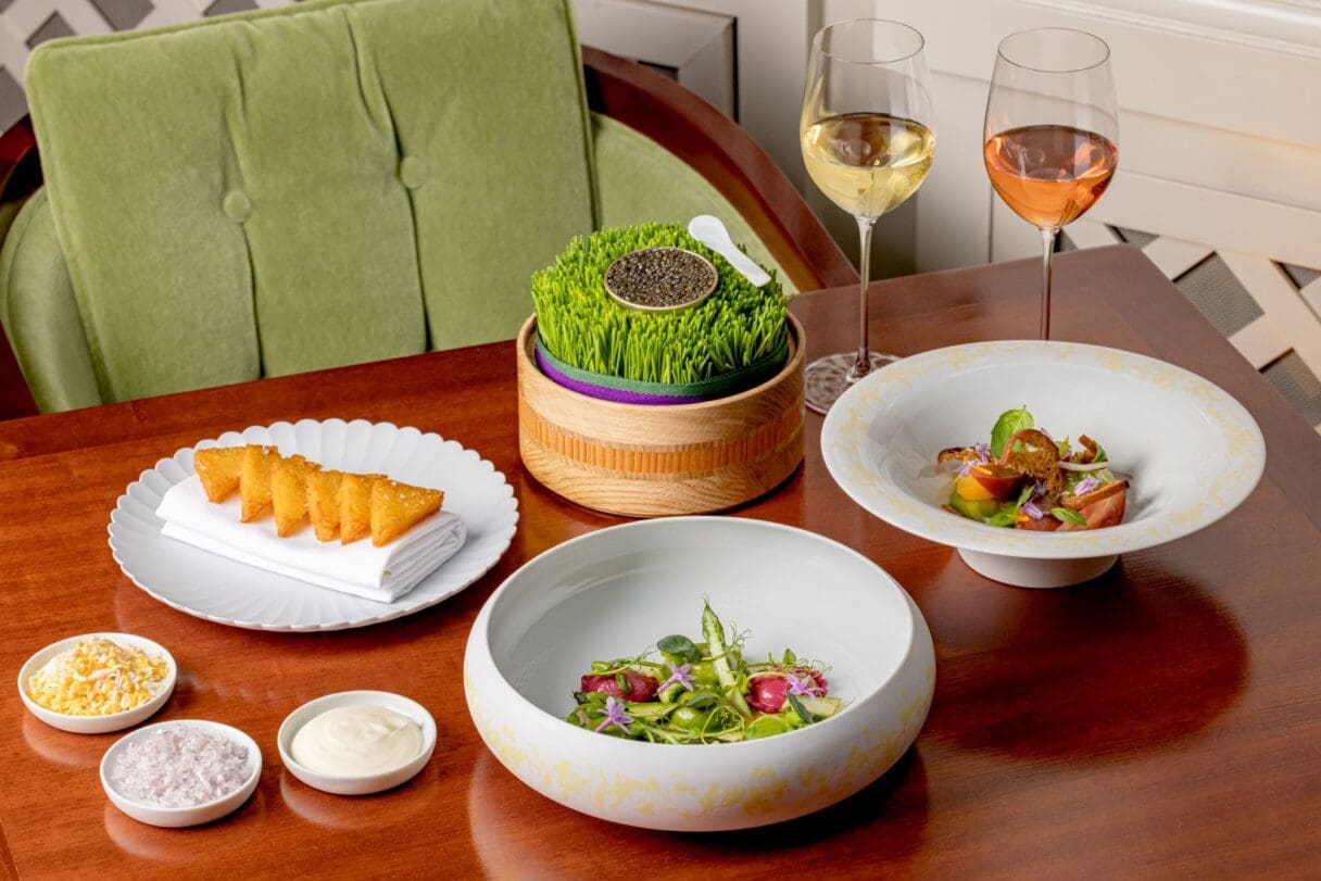 Courtside Menu at Saison by Mauro Colagreco