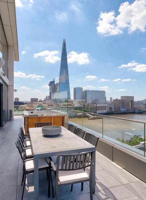 london properties with balconies