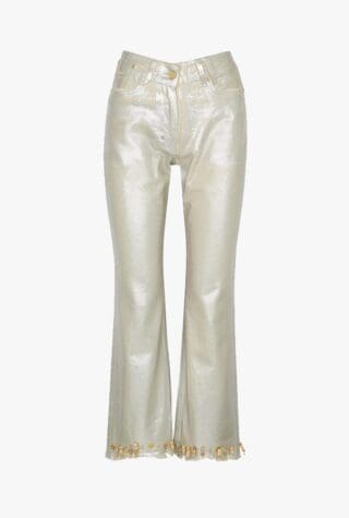 Jacquemus Le de Nimes Court Artichaut straight-leg jeans