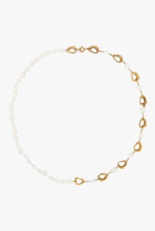 Loveness Lee Leucia Aurum pearl necklace