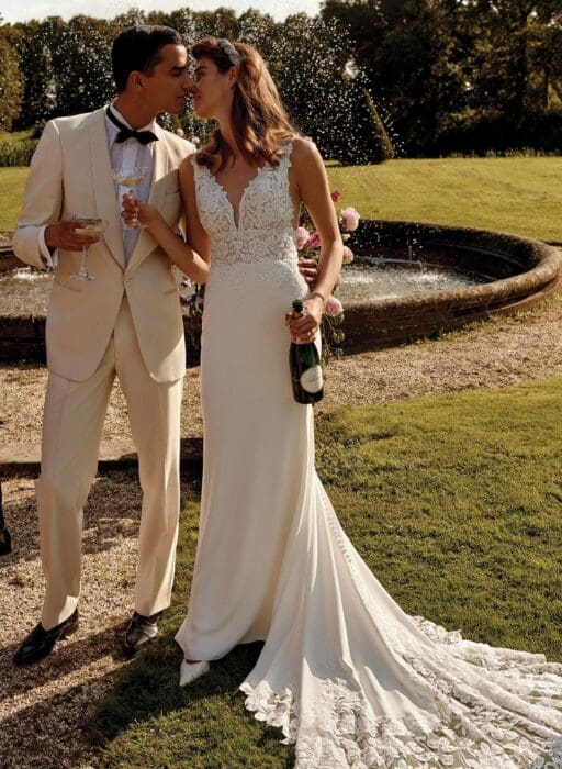 Country wedding theme Justin Alexander
