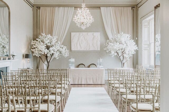 Glam wedding Rise Hall, Yorkshire