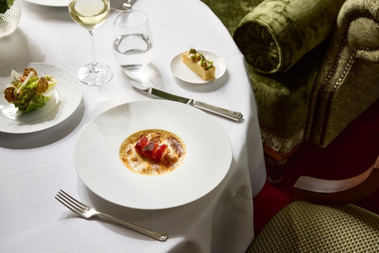 the goring lobster omelette