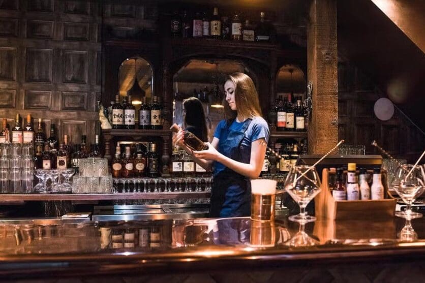 bull in a china shop whisky bars london