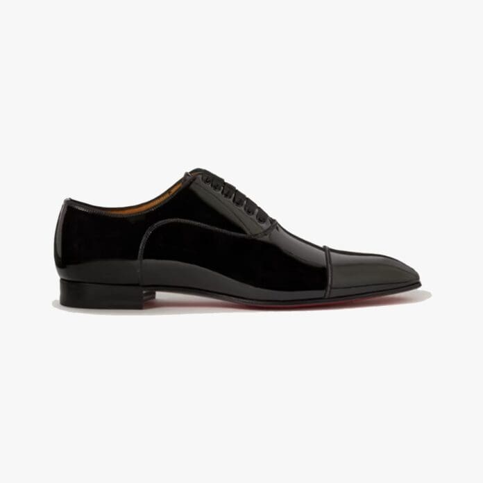 Christian Louboutin Greggo Patent-Leather Oxford Shoes