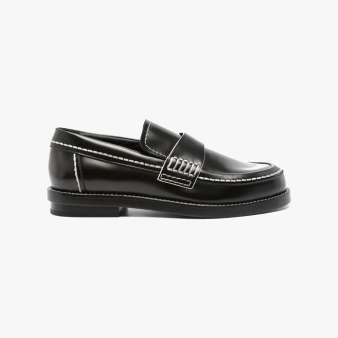 Alexander McQueen leather loafers