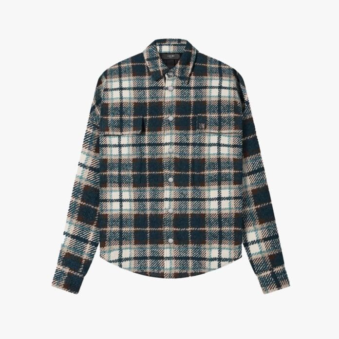 Amiri plaid overshirt