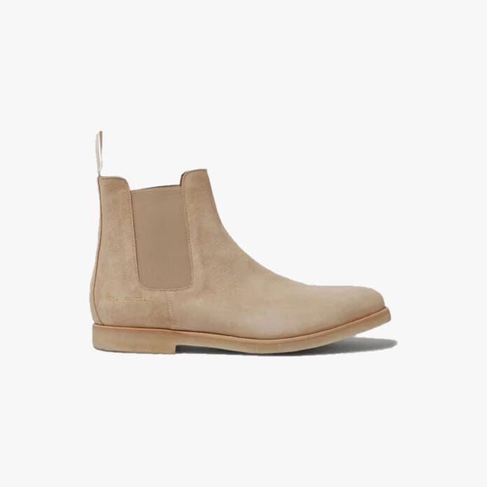 Common Projects suede Chelsea boots