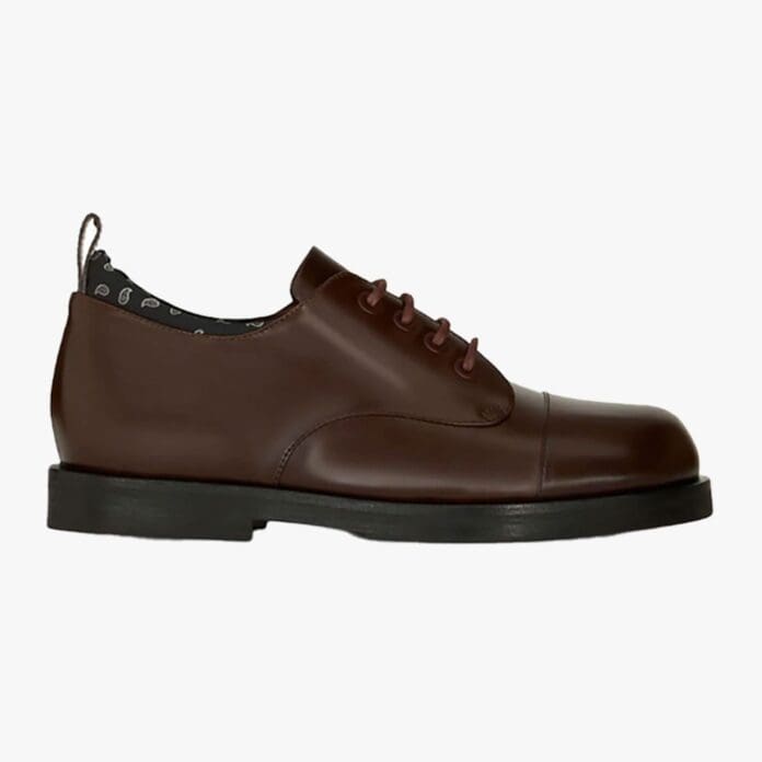 Etro Paisley-Print Derby Shoes