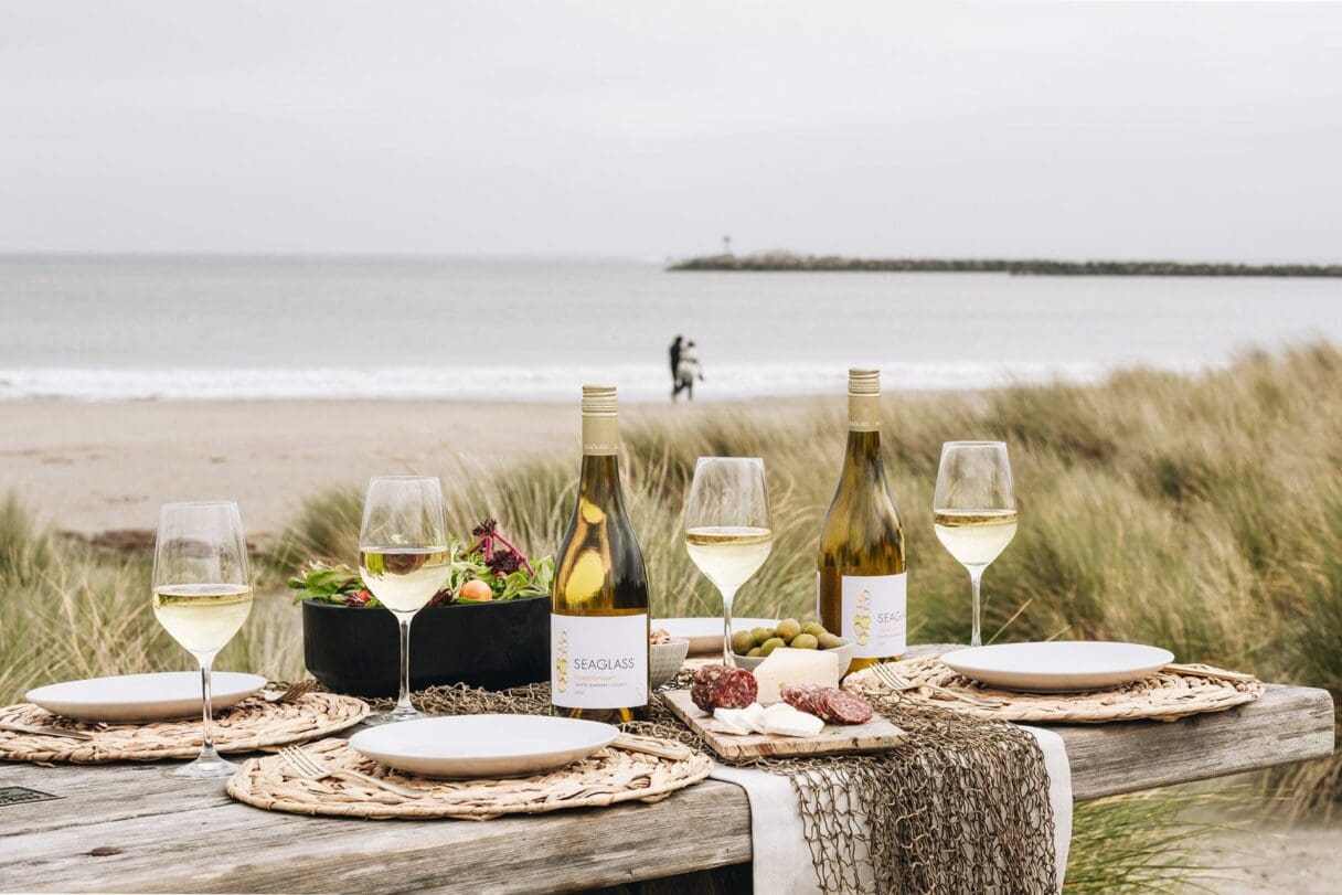 healthy holiday beach picnic