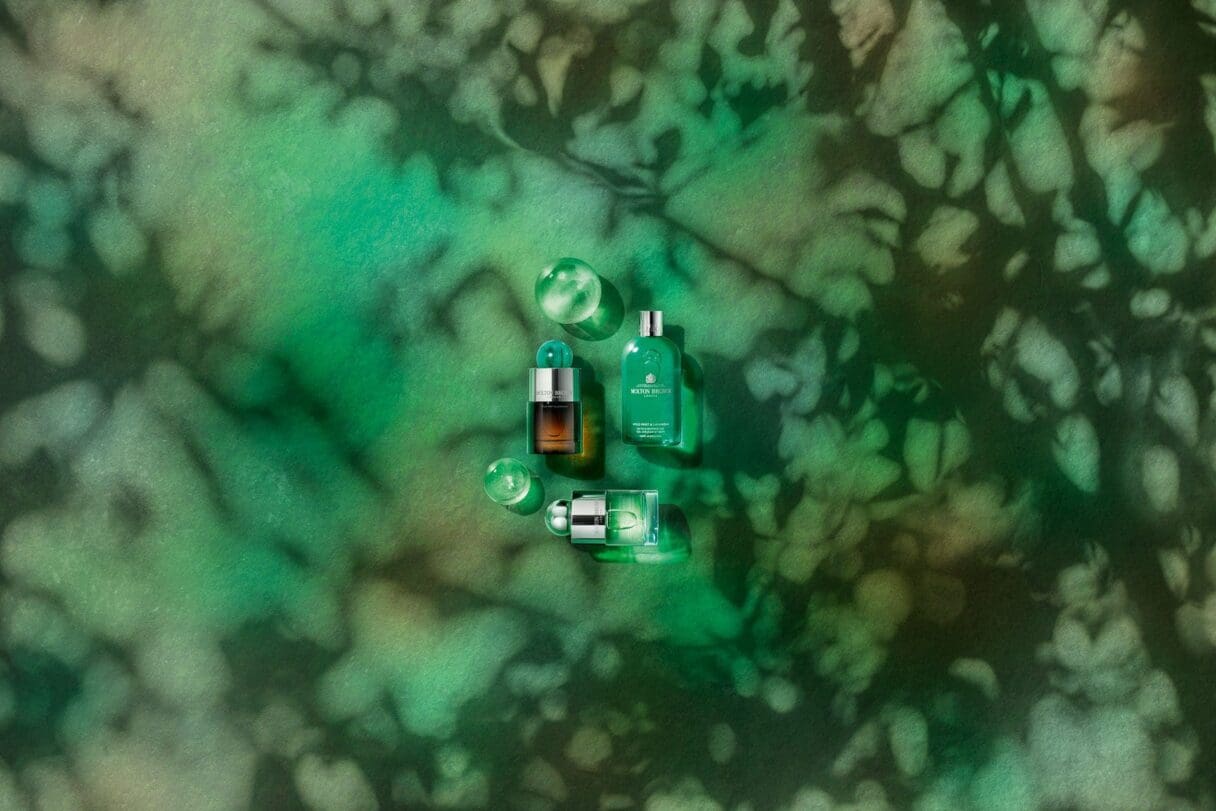 Molton Brown Wild Mint And Lavandin Collection