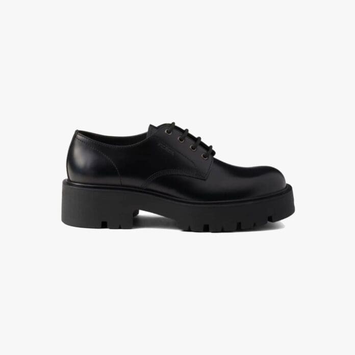 Prada chunky Derby shoes
