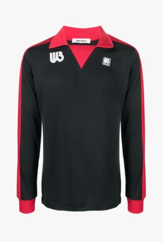 Wales Bonner logo-print long-sleeve jersey