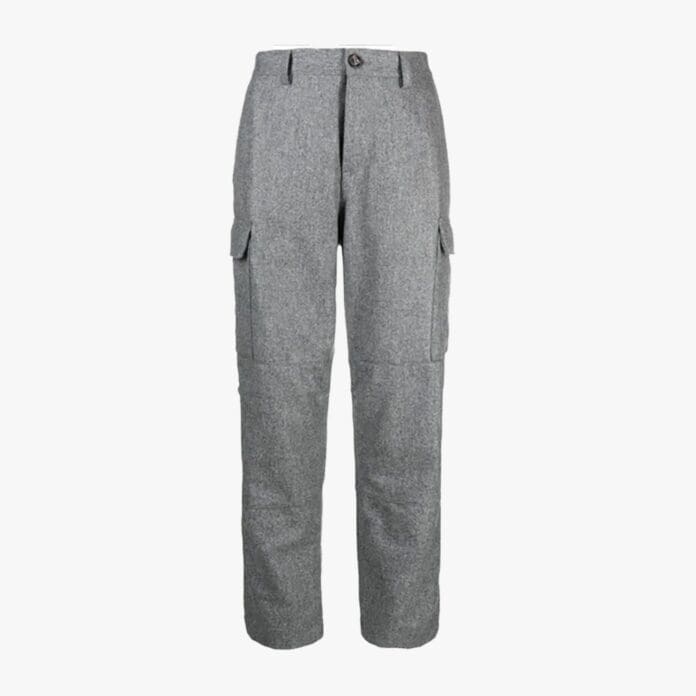 Brunello Cucinelli straight-leg wool trousers