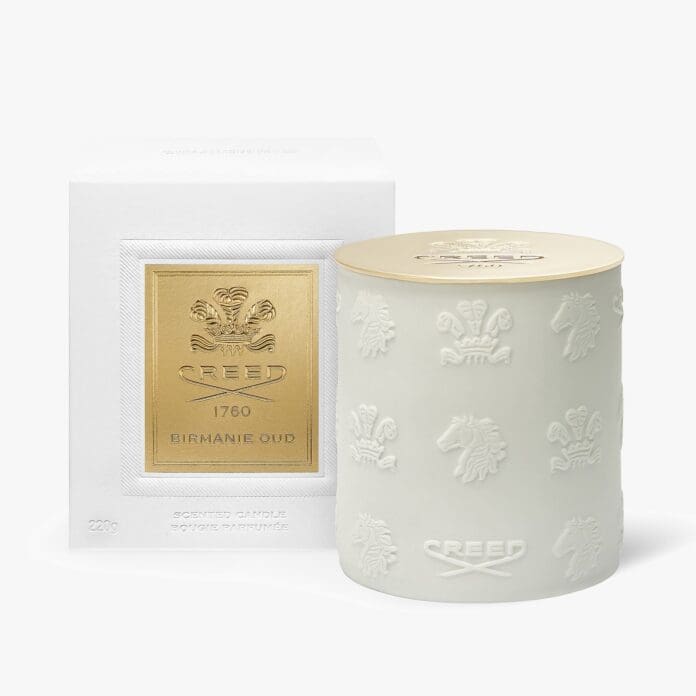 creed birmanie oud candle