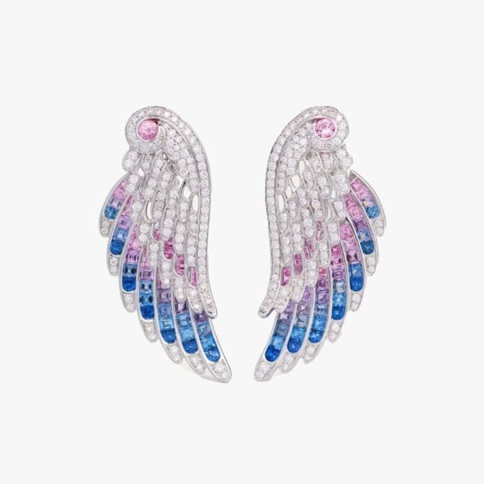 Garrard Bird of Paradise earrings