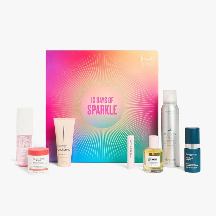 harrods 12 days of sparkle advent calendar