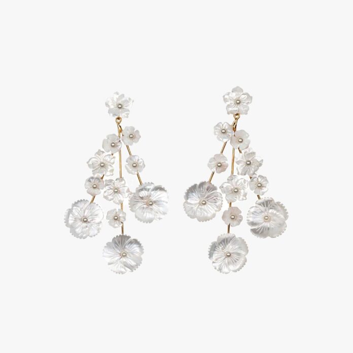 Jennifer Behr Odessa floral earrings
