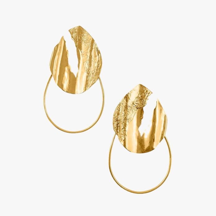 Misho textured hoops