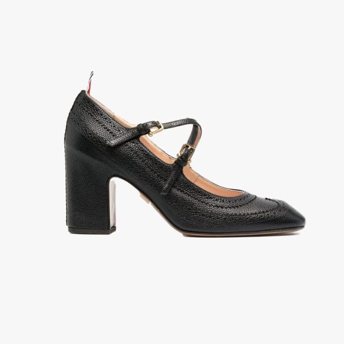 Thom Browne brogued Mary Jane pumps