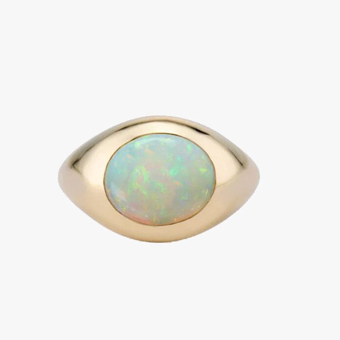 Ashley Zhang Opal bubble ring