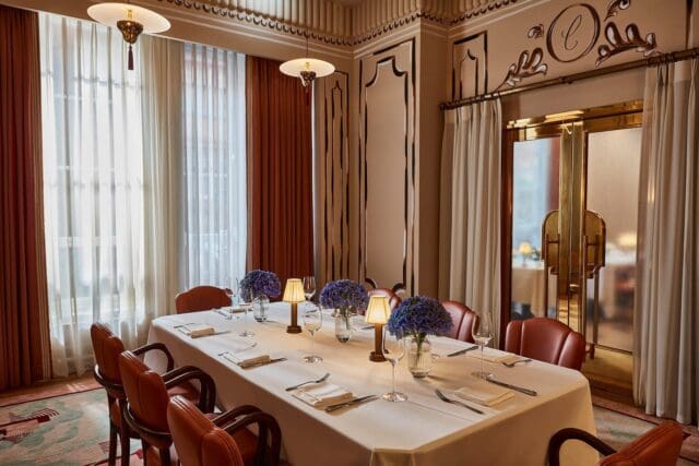claridge's restaurant