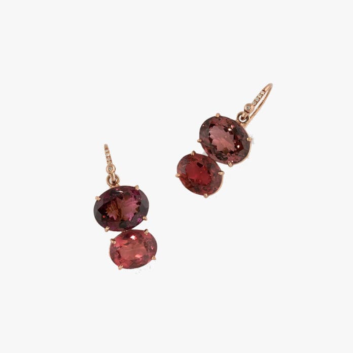 Irene Neuwrith Gemmy Gem tourmaline earrings