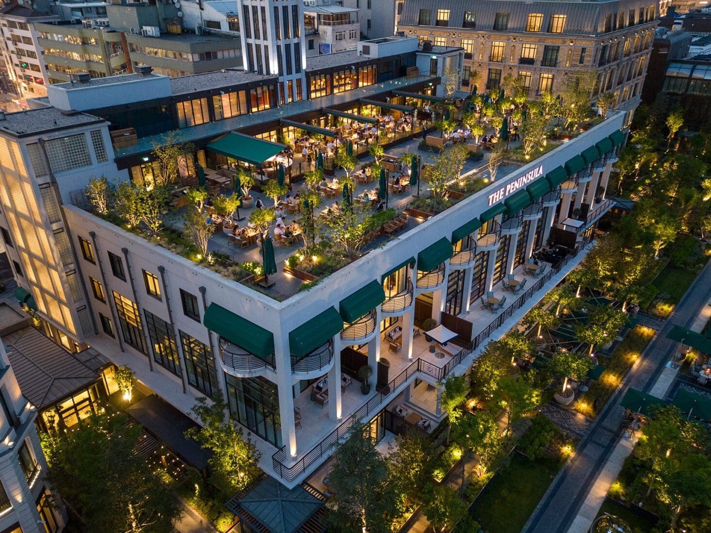 peninsula istanbul roof terrace