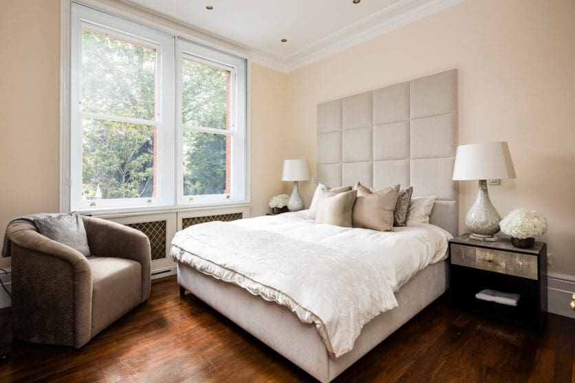 the vicarage bedroom