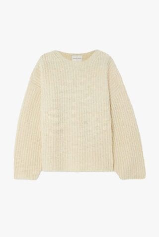 Lola ribbed wool-blend sweater