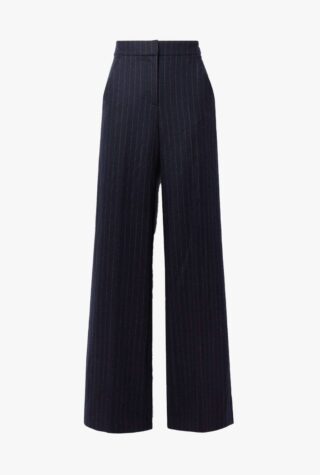 Tonelli pinstriped wool-blend straight-leg pants