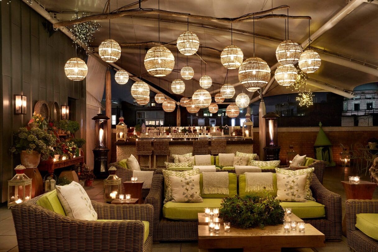winter terraces london martini garden ham yard hotel