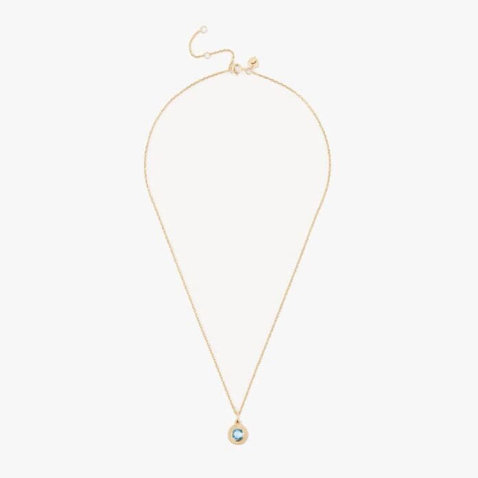 Aspinal of London Gemstone Pendant Necklace