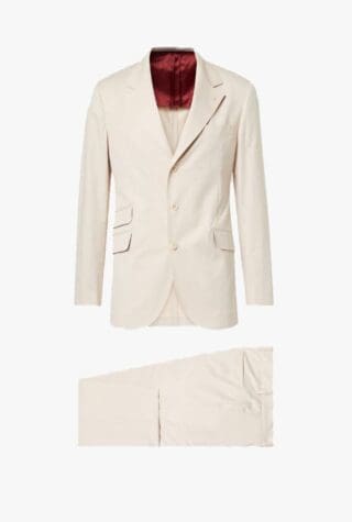 Brunello Cucinelli Cotton-blend suit