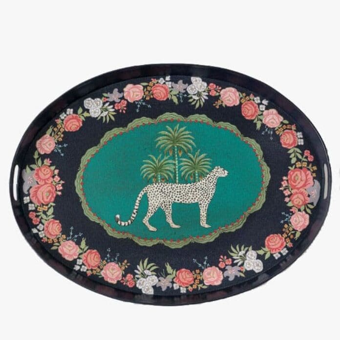 Good Earth Bagheera Oval Tray