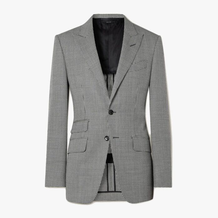 mr porter x tom ford houndstooth jacket