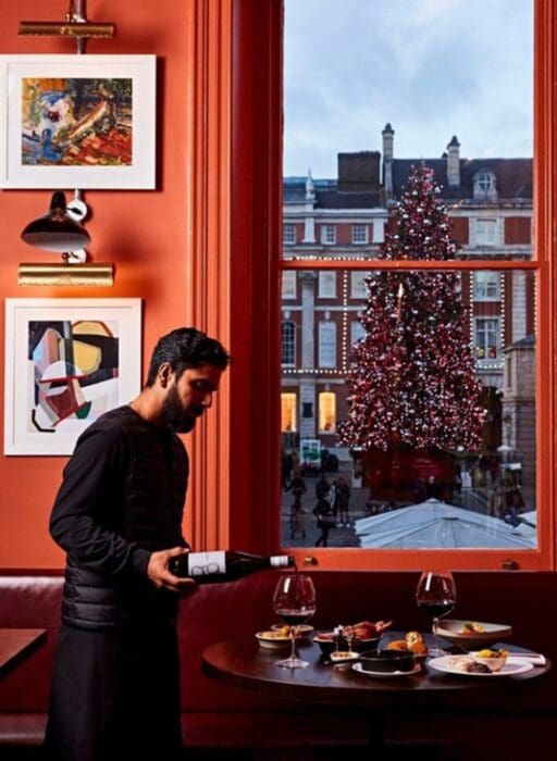 pivot covent garden christmas tasting menus london