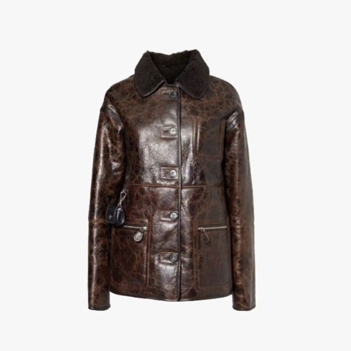Saks Potts Ada reversible shearling jacket