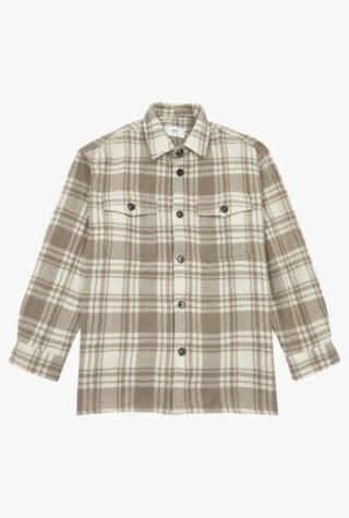 Ami Paris checked overshirt