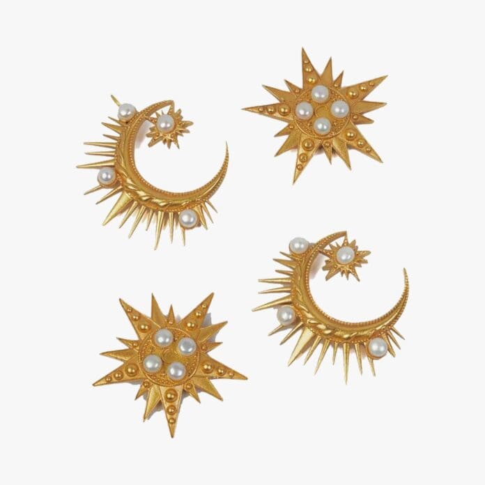 Anatina Chaand Sitara hairpins