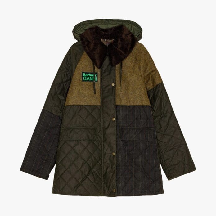 Barbour x Ganni jacket