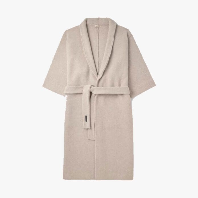 Fear of God shawl-collar robe