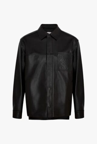 Loewe leather overshirt