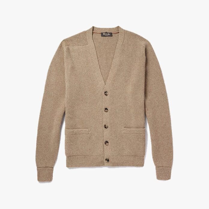 Loro Piana ribbed cashmere cardigan