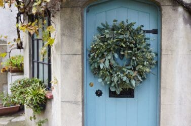 Christmas wreaths by Lucy Vail Floristry