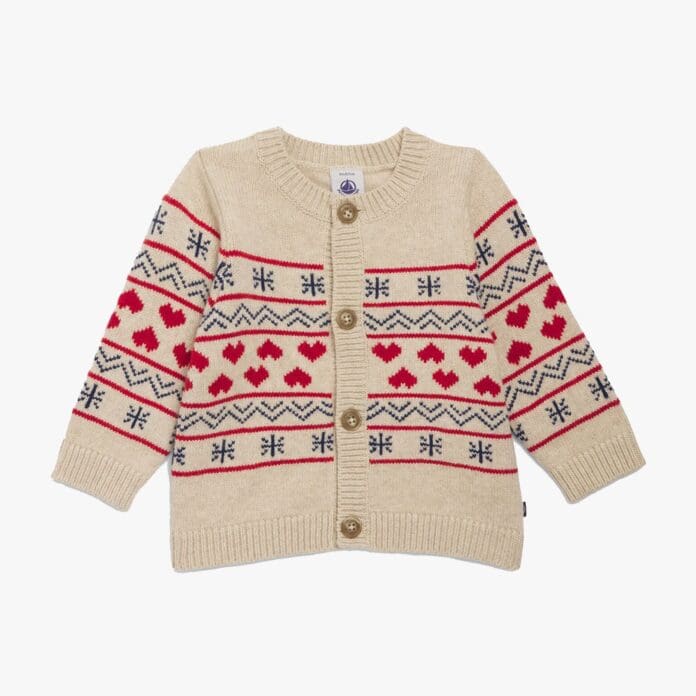 petit bateau winter cardigan
