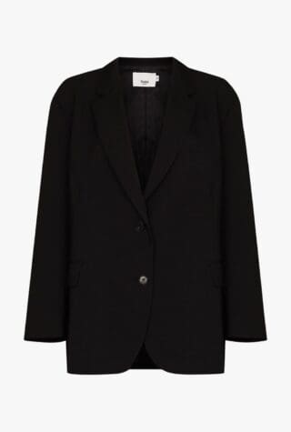 The Frankie Shop Bea single-breasted oversized blazer