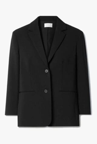 The Row Schoolgirl wool-blend cady blazer